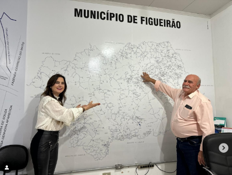 Imagem de compartilhamento para o artigo Mara Caseiro participa da inauguração na Casa da Memória Altair Felícia Queiroz Dona Turca em Figueirão da MS Todo dia